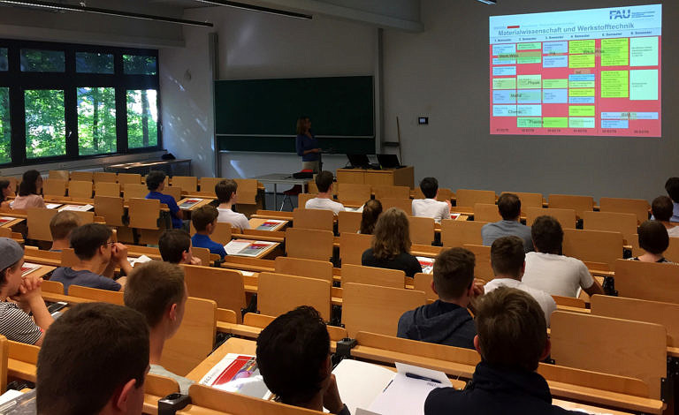 Impressionen der Schnupper-Uni 2018