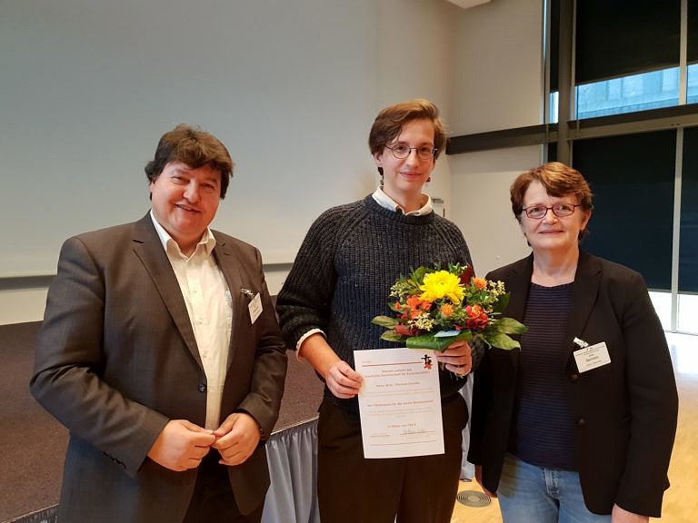 Thomas Distler (WW7) receives Best Master Thesis award of the German Society for Biomaterials