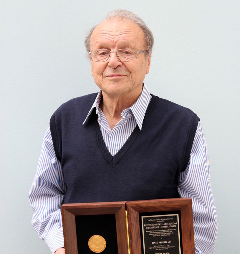 Prof. em. Hael Mughrabi mit Robert Franklin Mehl Award ausgezeichnet