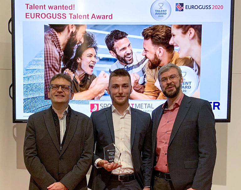 Doktorand mit Talent Award ausgezeichnet
