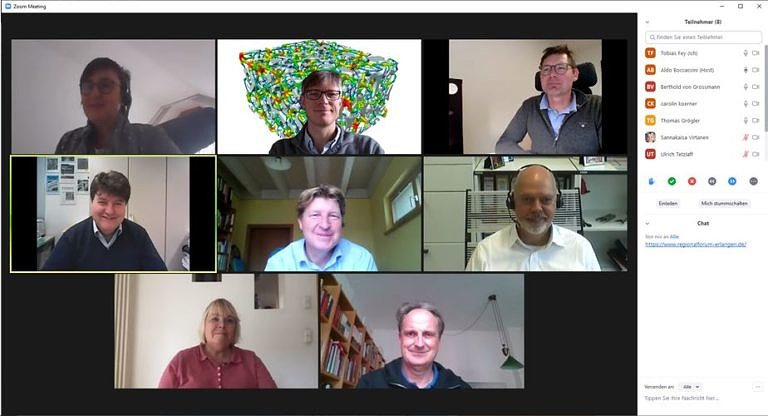 Vorstandssitzung des DGM Regionalforums Erlangen