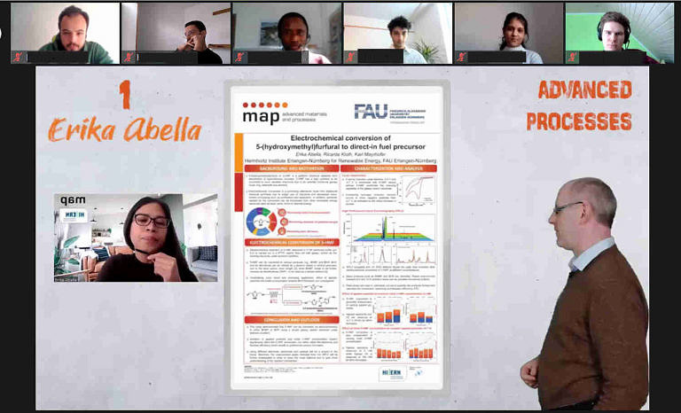 2021 MAP poster session and awards ceremony successfully held online