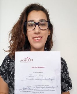 Zum Artikel "PhD student wins “Best Poster” award at Final ACHILLES Conference in Portugal"